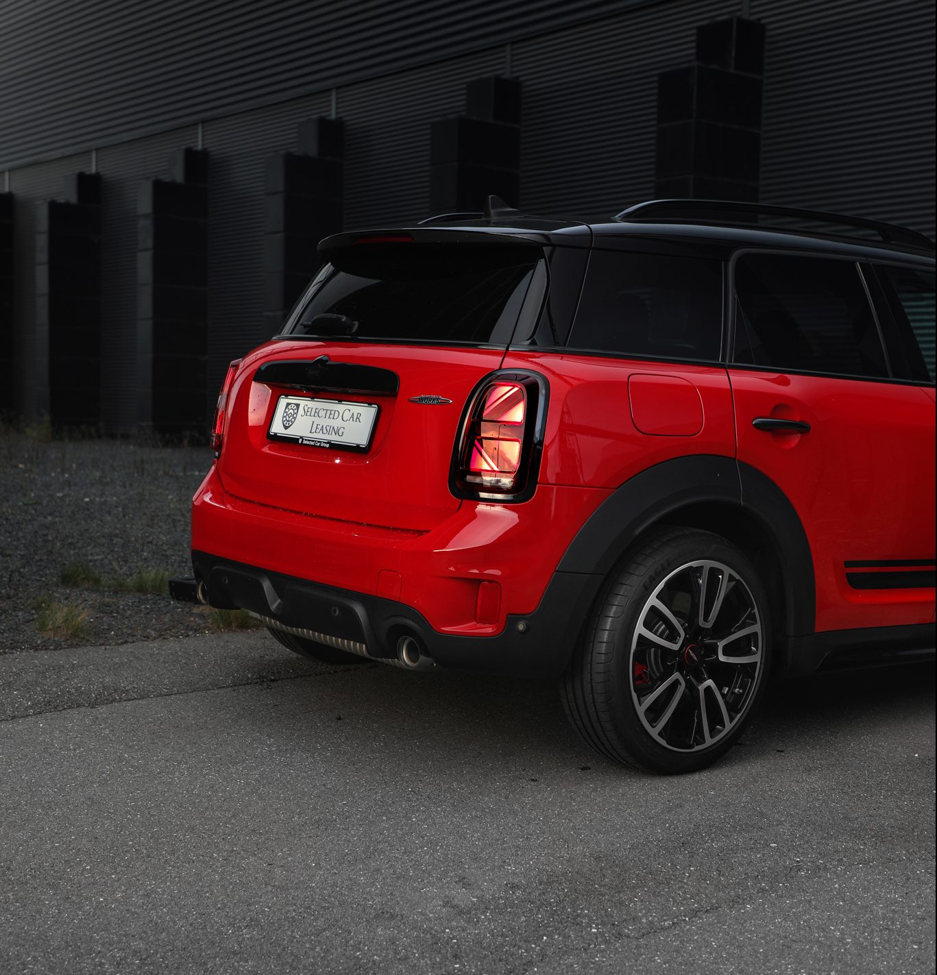Rød Mini Cooper Selected Car Leasing