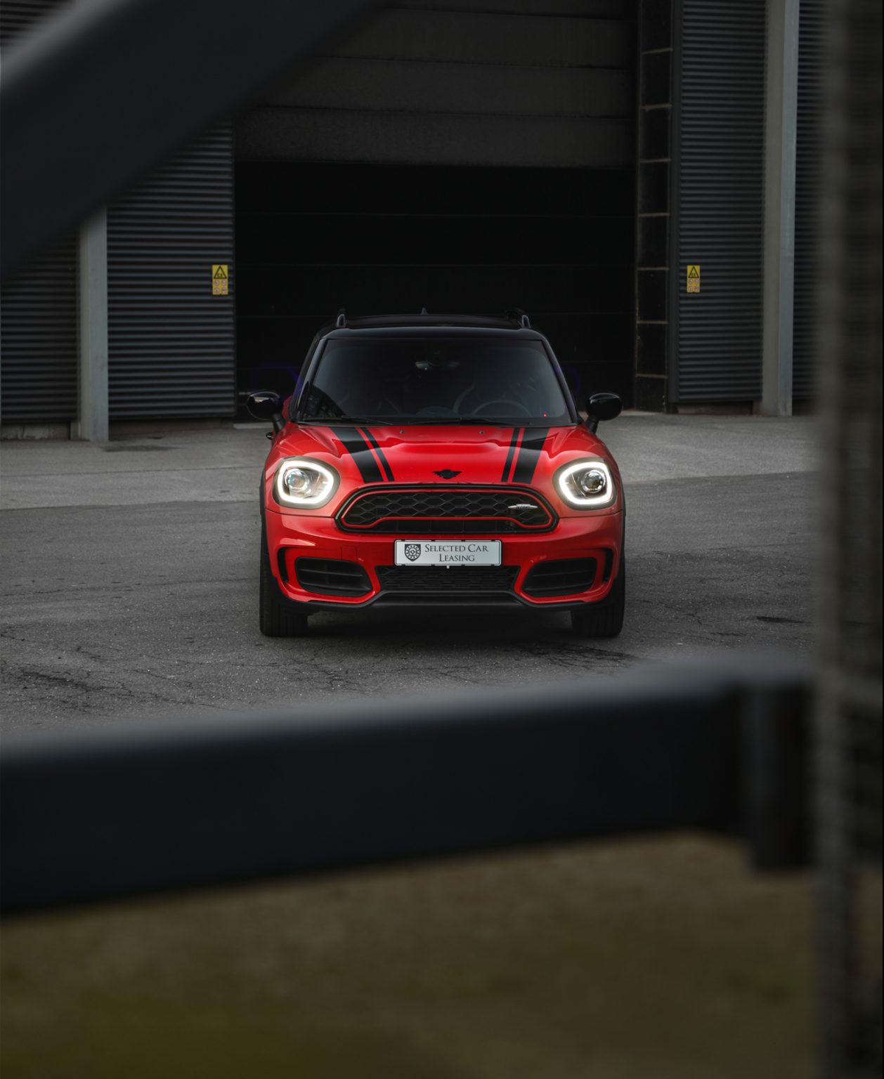 Rød Mini Cooper Selected Car Leasing