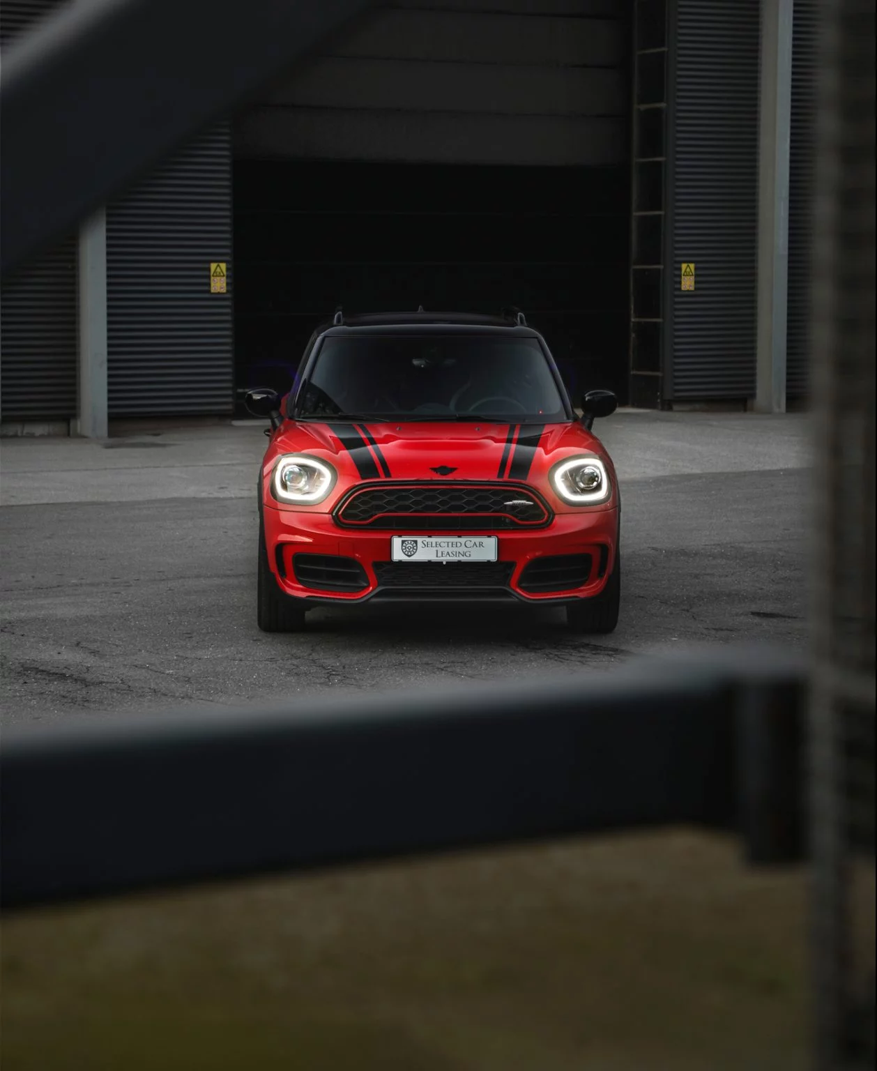 Rød Mini Cooper Selected Car Leasing