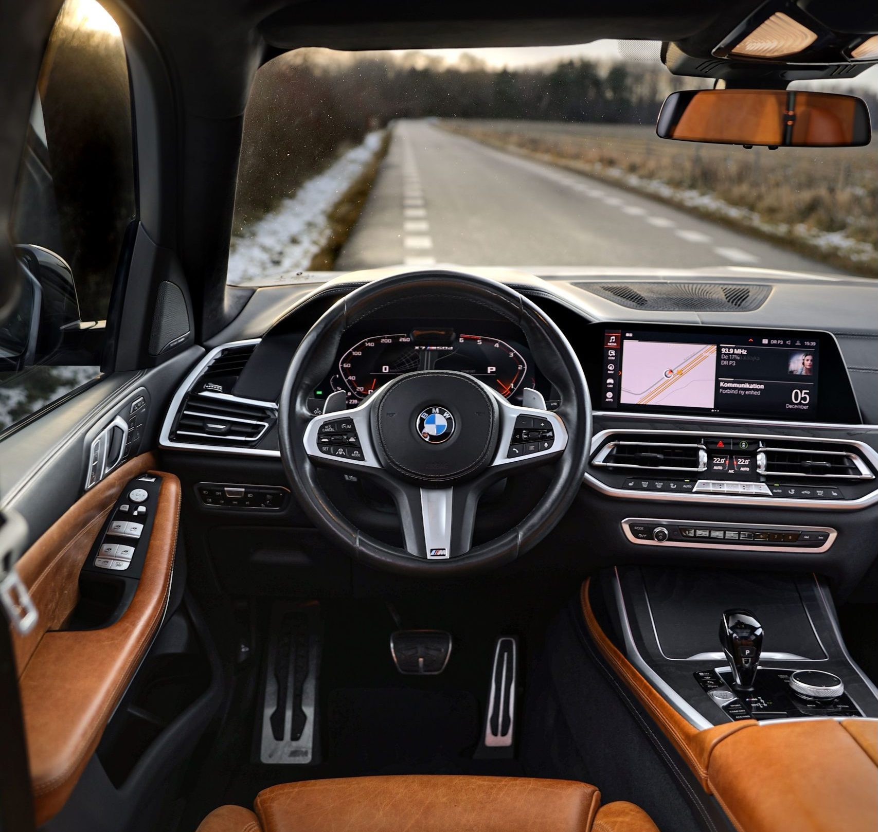 Interiør i BMW X7