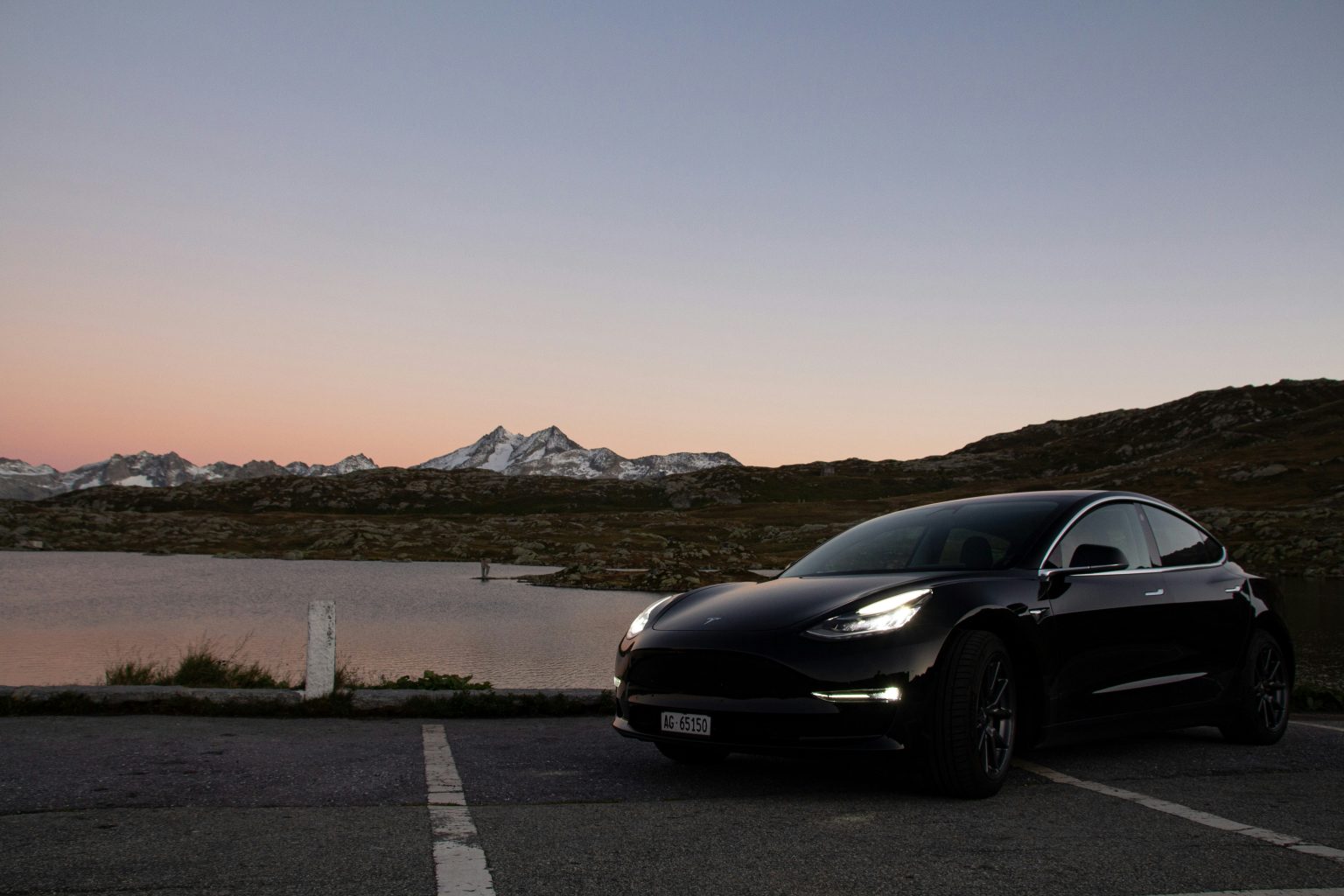 Tesla leasingbil